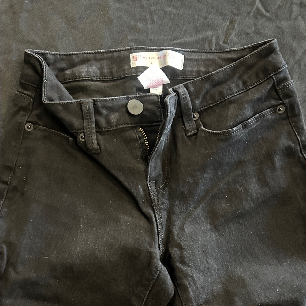 No Boundaries High Rise Black Women's Jeans